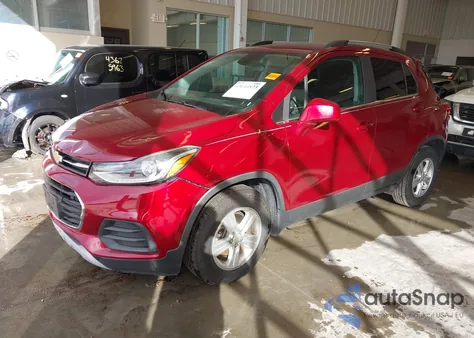2018 Chevrolet Trax Lt из США, поврежденный, VIN 3GNCJLSB4JL239055
